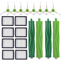 Ersatzteile für iRobot Roomba i7 i7+ / i7 Plus E5 E6 E7 Staubsauger, Bürsten- und Filter-Ersatzzubehör-Set von NICEONE