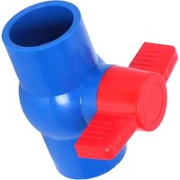 Ventile mit rotem Griff, U-PVC-Kugelhahn, 40 mm x 40 mm von NICEONE