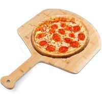Vtizikl à Pizza pour Four, Bambou de Qualité Spatule Pour une Base Croustillante et une Juteuse - LéGer Facile à Utiliser pour Une Pizza Maison von NICEONE