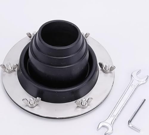 NICEWAT Ofenrohrdurchführung Zelt (Black) von NICEWAT