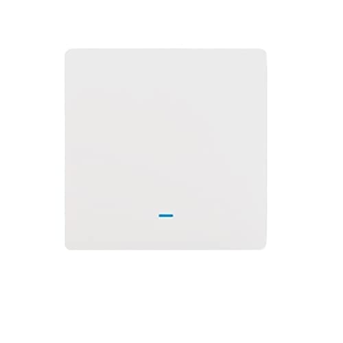 NICHANGHUA Smart Switch WiFi -Druckknopf Wandleuchte Schalter EU AC 9 0V 250 V ohne neutrale kompatibel for Tuya Wireless Control kompatibel for Alexa, die for Google Home kompatibel ist von NICHANGHUA