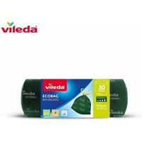 Vileda - Müllsack ecobag 30l verstärkt (15 Säcke) 151985 edm 77624 von Vileda