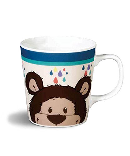 Nici 40498 Classic Bear Kindertasse Bären, Porzellan, braun von NICI