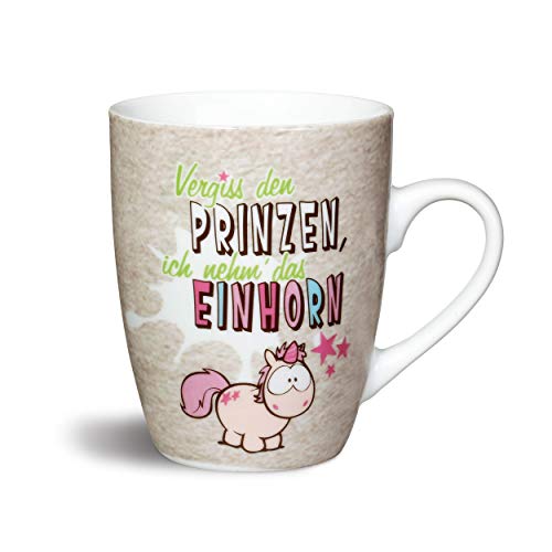 Nici Fancy Mugs Tasse Vergiss den Prinzen, ich nehm´das Einhorn, Porzellan, pink, 10.5 x 12 x 8.5 cm Nici Fancy Mugs Tasse Vergiss den Prinzen, ich nehm´das Einhorn, Porzellan, pink, 10.5 x 12 x 8.5 cm von NICI