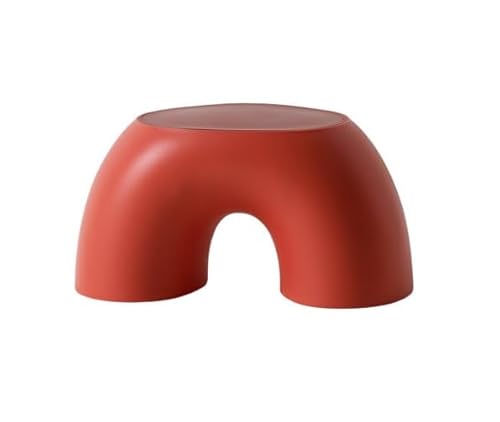 NICITA Original Tritthocker Kinder (drachenfeuer rot), Hocker Kinderzimmer, Trittstuffe Erwachsene, Tritt Badezimmer, Step Stool, rutschfest und leicht, belastbar bis 100 kg, Badezimmerhocker von NICITA LITTLE ONE