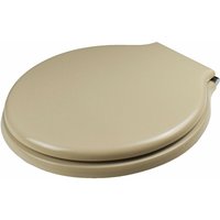 Ersatz-WC-Sitz mit champagnerfarbenen Scharnieren für die Serie Montebianco Pozzi Ginori Niclam N7/6 Champagne von NICLAM