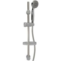 Duschset auf stange + seifenschale + 3-strahl-handbrause Nicoll 0342157 von NICOLL