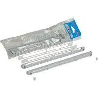 Nicoll - Doppeltes Set Regler + Deflektor + Schraubenabdeckung + Schrauben 30m³ hellgrau - 1KHF130G Nicoll - Doppeltes Set Regler + Deflektor + Schraubenabdeckung + Schrauben 30m³ hellgrau - 1KHF130G von NICOLL