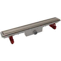 Nicoll - Duschablauf 390 mm, durchmesser 40 mm + umkehrbares edelstahlgitter sican40r von NICOLL