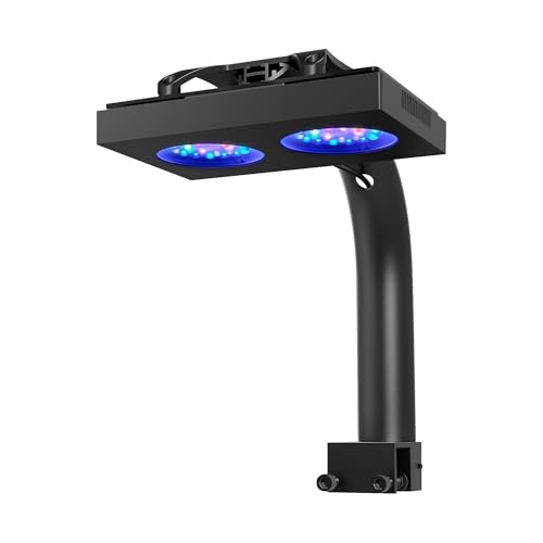 NICREW HyperReef 100 Gen 2 Meerwasser LED-Lampe, 100W Aquarienbeleuchtung für SPS- und LPS-Korallen sowie Meerwasser-Aquarien von NICREW