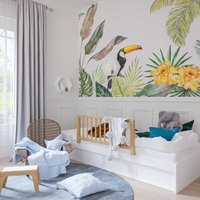 Nidalys - nordlinger pro Bettgitter Naturholz 120cm von NIDALYS