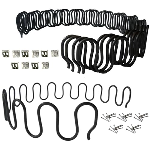 5pcs Couch Feder Reparaturkit 22 '' Arch Anti-Rust Feder-Stahl-Couch Reparaturkit Einfache Installation der elastischen SAFING-Stütze mit gebogenen Back-Enden 5pcs Couch Feder Reparaturkit 22 '' Arch Anti-Rust Feder-Stahl-Couch Reparaturkit Einfache Installation der elastischen SAFING-Stütze mit gebogenen Back-Enden von NIDONE