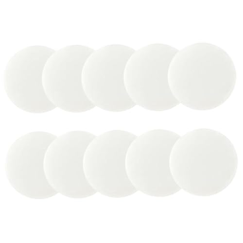 NIDONE 10pcs Air Matratzen -Patch -Kit, 2.36x2.36 aufblasbare Runde Luftmatratzen Reparatur -Patch -Kit, wasserdichte und hitzebeständige TPU -Patches für die Bettreparatur von NIDONE