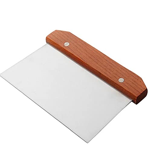 NIDONE Hölzerner Griff Edelstahl Gebäck Chopper Scraper Kuchen Nudel Pizza Teigschneider Backwerkzeug Küche Utensilien von NIDONE
