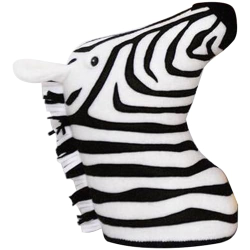 Tierkopf Wanddekoration Zebra Form gefüllt niedlich von NIDONE