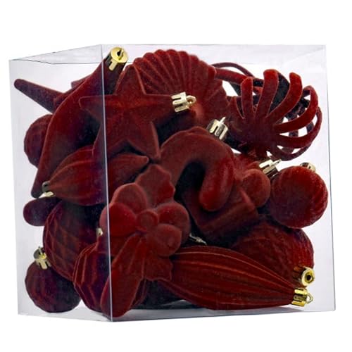 Weihnachtsschmuck Set 28 PCs Shatter -Proof -Weihnachtskugel -Ornamente für Weihnachten Tree, Holiday Party Decor Weihnachtsschmuck Set 28 PCs Shatter -Proof -Weihnachtskugel -Ornamente für Weihnachten Tree, Holiday Party Decor von NIDONE