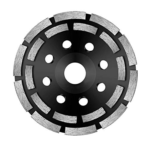 NIDUNO 1pc Black Diamond Segment Schleifscheibe Cup Disc Grinder Beton Granit-Stein-Cut (Größe : 125mm) von NIDUNO