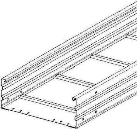 Weitspannkabelrinne, 105x400x6000 mm NIEDAX WRU 105.400 von NIEDAX