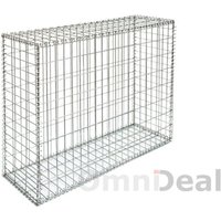 Niederberg Metall - Gabione 100x80x30 Steingabione mw 5x10 Spiral Gitterkorb Steinkorb Drahtkorb von NIEDERBERG METALL