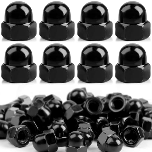 50 Stück Hutmuttern M8, Sechskant Hutmuttern m8 mutter Kappenmuttern, M8 Schwarz Hutmuttern Hohe Form Hutmutter Verzinkt Hutmutter für Schrauben Gewindebolzen Gewindestangen 50 Stück Hutmuttern M8, Sechskant Hutmuttern m8 mutter Kappenmuttern, M8 Schwarz Hutmuttern Hohe Form Hutmutter Verzinkt Hutmutter für Schrauben Gewindebolzen Gewindestangen von NIEEKRUN