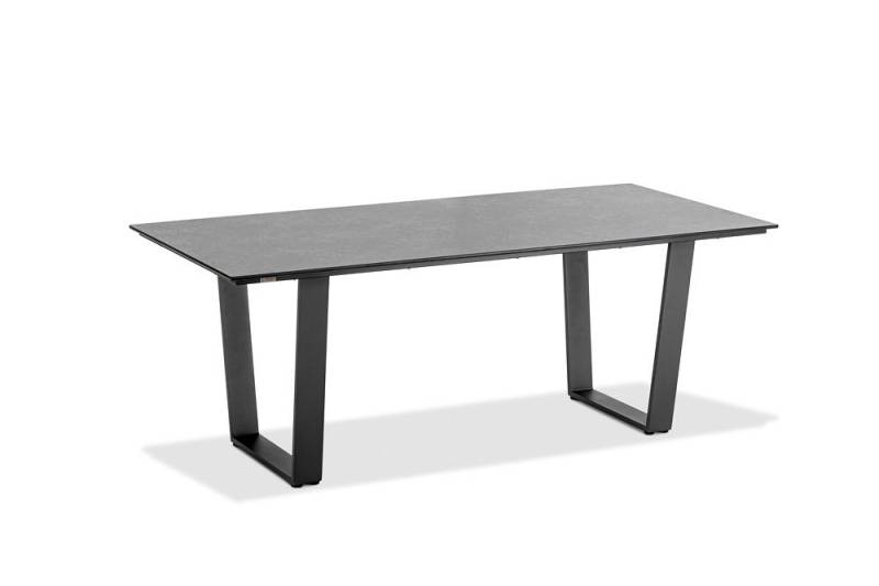 NIEHOFF GARDEN Gartentisch Niehoff Noah Tisch Aluminium Trapezkufe Anthrazit/HPL von NIEHOFF GARDEN