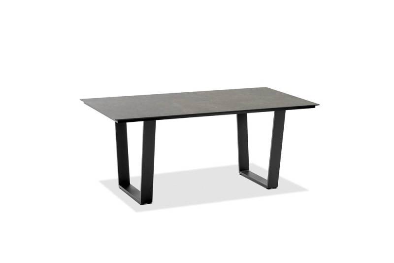 NIEHOFF GARDEN Gartentisch Niehoff Noah Tisch Aluminium Trapezkufe Anthrazit/HPL von NIEHOFF GARDEN