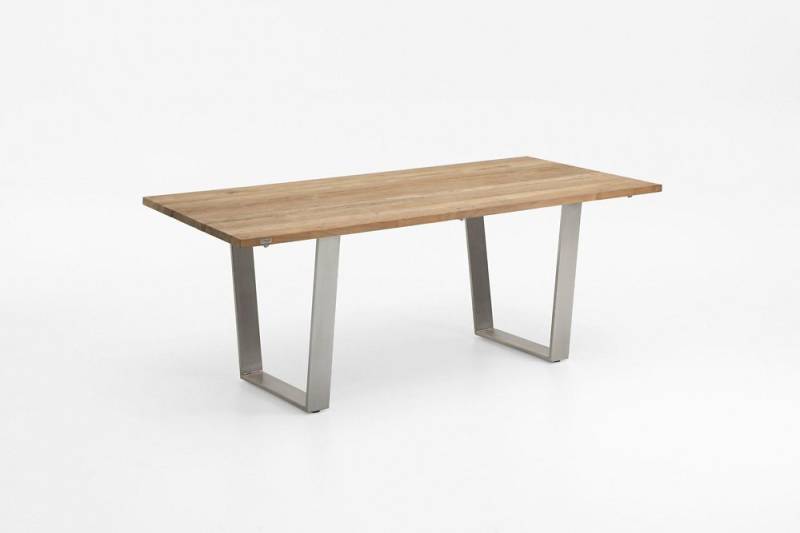 NIEHOFF GARDEN Gartentisch Niehoff Noah Tisch Edelstahl Trapezkufe/Teak 160x95 cm bis 260x95 cm von NIEHOFF GARDEN