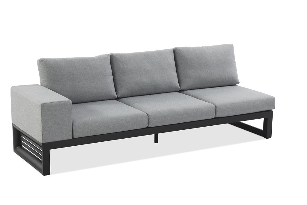 NIEHOFF GARDEN Gartenlounge-Bank Niehoff Malta 3-Sitzer Sofa Aluminium (1) von NIEHOFF GARDEN