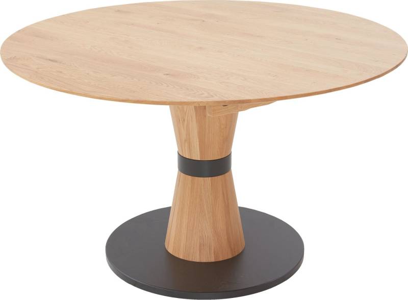 NIEHOFF SITZMÖBEL Esstisch Ronda, Wildeiche massiv mit oder ohne Funktion, H 76 cm von NIEHOFF SITZMÖBEL