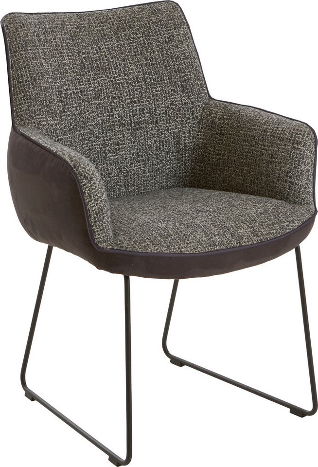 NIEHOFF SITZMÖBEL Esszimmerstuhl, 2er Set, Bezugskombination, Federkern, verschiedene Funktionen, Sh 50 von NIEHOFF SITZMÖBEL