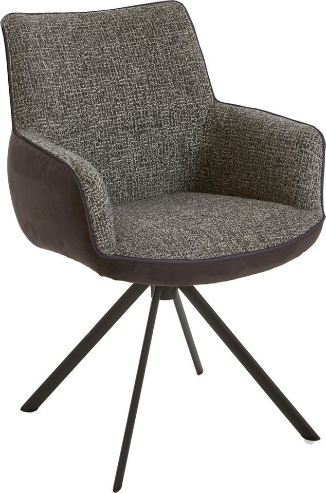 NIEHOFF SITZMÖBEL Esszimmerstuhl, 2er Set, Bezugskombination, Federkern, verschiedene Funktionen, Sh 50 von NIEHOFF SITZMÖBEL