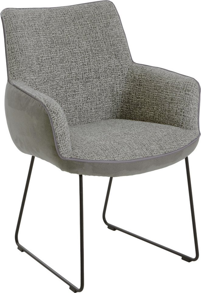 NIEHOFF SITZMÖBEL Esszimmerstuhl, 2er Set, Bezugskombination, Federkern, verschiedene Funktionen, Sh 50 von NIEHOFF SITZMÖBEL