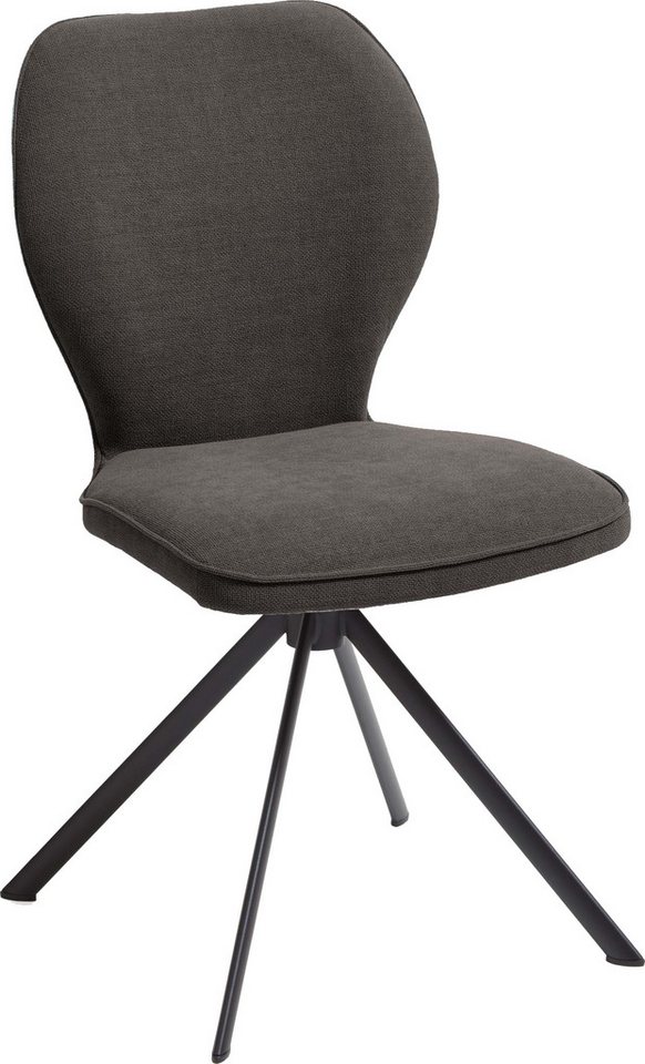 NIEHOFF SITZMÖBEL Schalenstuhl Colorado, Drehfunktion und Rückstellung, 100% recycelten PET-Flaschen, 2er Set von NIEHOFF SITZMÖBEL