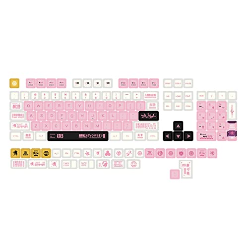 NIEI PBT Keycaps 134 Keys Dye-Sublimation Keycaps XDA Profile für Cherry MX Switches Mechanische Tastaturen NIEI PBT Keycaps 134 Keys Dye-Sublimation Keycaps XDA Profile für Cherry MX Switches Mechanische Tastaturen von NIEI