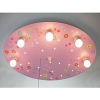 Kinder Deckenleuchte mit vielen bunten Blumen Zugschalter für LED-Schlummerlicht Kinder Deckenleuchte mit vielen bunten Blumen Zugschalter für LED-Schlummerlicht von NIERMANN