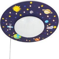Niermann - Coole Deckenlampe mit Weltall Motiv fürs Kinderzimmer Schlummerlicht bunt ø 54cm Niermann - Coole Deckenlampe mit Weltall Motiv fürs Kinderzimmer Schlummerlicht bunt ø 54cm von NIERMANN