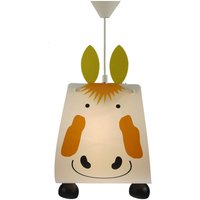 Niermann - Originelle Kinderzimmerlampe tierisch leuchtende Pendelleuchte pferd von NIERMANN