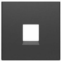 Niessen - Abdeckung 1 Anschluss RJ11-RJ45 black soft sky 8517 ns von NIESSEN
