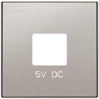 Abdeckung für doppeltes USB-Ladegerät Edelstahl Niessen Sky 8585 ai von NIESSEN