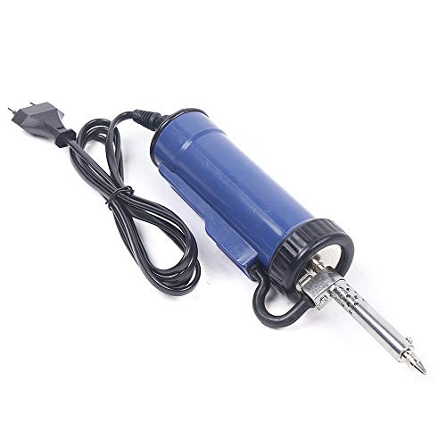 Entlötpumpe Elektrisch 350W Entlötkolben 9cm Gesamtlänge von Heizelement und Düse Desoldering Pump Entlötpistole Entlötsaugpumpe mit 3 Ansaugdüsen von NIGORIY