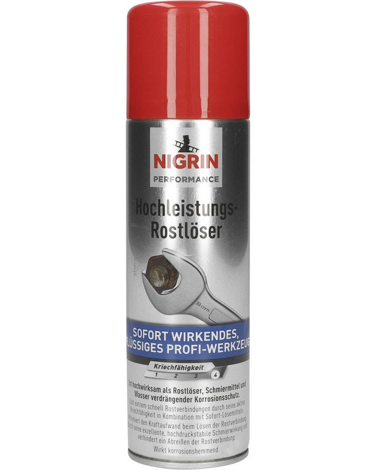 NIGRIN Nigrin Hochleistungs-Rostlöser Hybrid 250ml Rostentferner von NIGRIN