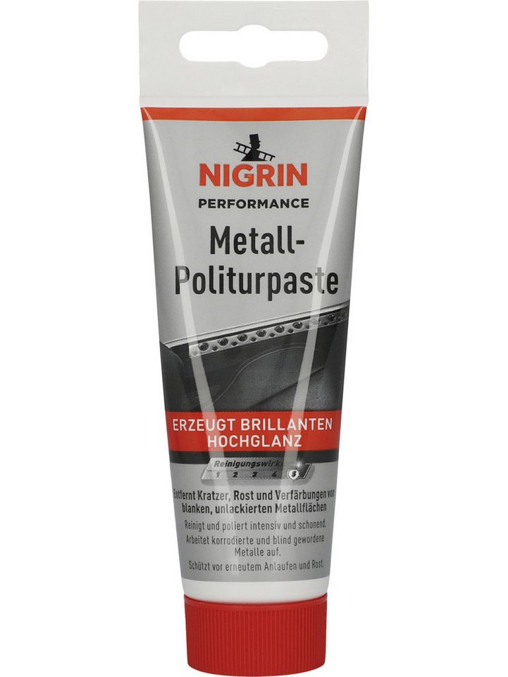 NIGRIN Nigrin Metall-Politurpaste 75ml Politur von NIGRIN