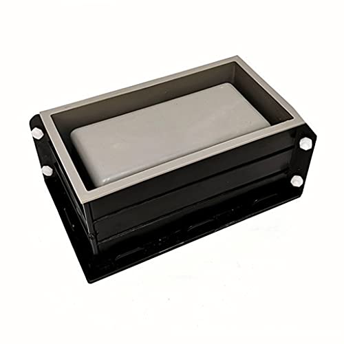 NIHENHAO Handgefertigte Betonform für Pflanzen und Blumen Epoxidharz Kerzenhalterform Sukkulenten-Pflanzgefäß Blumentopf-Silikonform Silikon + Kunststoff von NIHENHAO