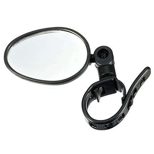 NIHENHAO Lenker Rückspiegel Drehbar Verstellbarer Griff für Motorrad ABS + Acrylglas + PVC-Halterung von NIHENHAO