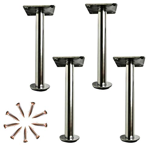 NIHUJALE Tischbeine, 4er-Set Metall im industriellen modernen Stil, Sofatisch und Hockerschränke for Selbermachen NIHUJALE Tischbeine, 4er-Set Metall im industriellen modernen Stil, Sofatisch und Hockerschränke for Selbermachen von NIHUJALE