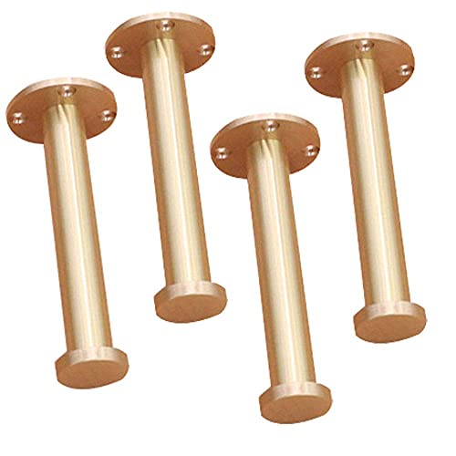 NIHUJALE Tischbeine, Haushaltsbeine Nachttische können eingestellt Werden Kupfer hat eine große/16 cm(13cm) von NIHUJALE