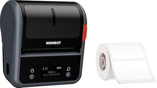 NIIMBOT Etikettendrucker B3S_P Portable Thermal Label Printer von NIIMBOT