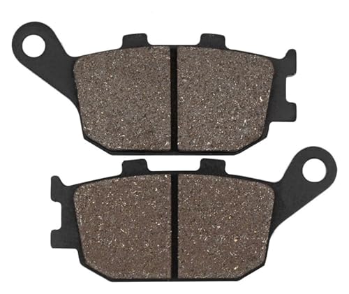 NIKISO Bremsbeläge Für CBF 600 2004-2006 Für CBF600 ABS 2004-2006 Für CBF1000 Motorrad Vorne Und Hinten Bremsbeläge Motorrad Teile Bremsbeläge(Rear) von NIKISO