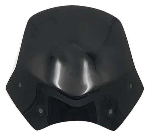NIKISO Für B&MW Für R1200R R1200 1200 R 2006 2007 2008 2009 2010 2011 2012 2013 2014 Motorrad Windschutzscheibe Windschutzscheibe Wind Windschutzscheibe (Farbe : Schwarz) von NIKISO