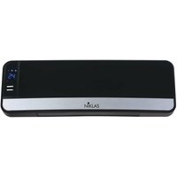 Elektro -Wandversterbe mit Keramikspender und Fernbedienung 2000W ptc Niklas Split Elegant - Black - Black von NIKLAS